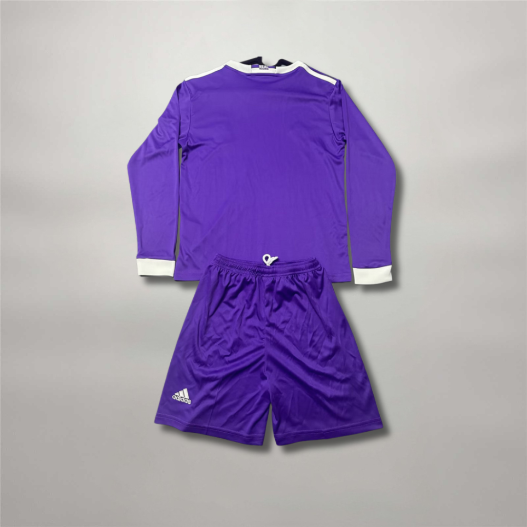 Real Madrid Kit Third Manches Longues 2016/17 - ENFANT – vue 2