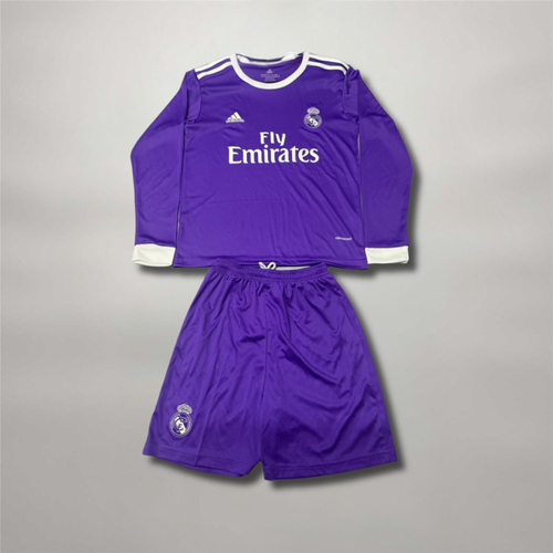 Real Madrid Kit Third Manches Longues 2016/17 - ENFANT