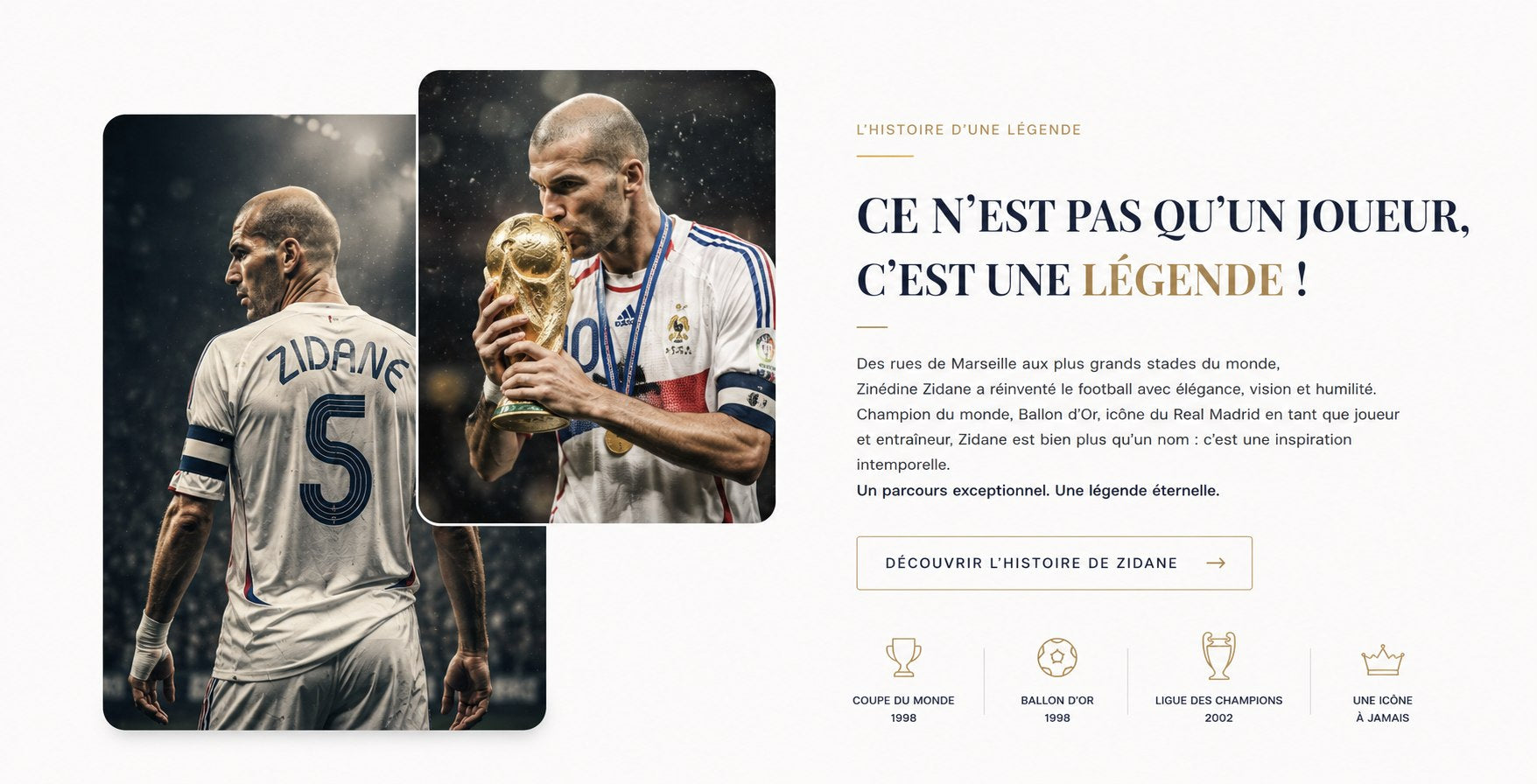 Zidane légende