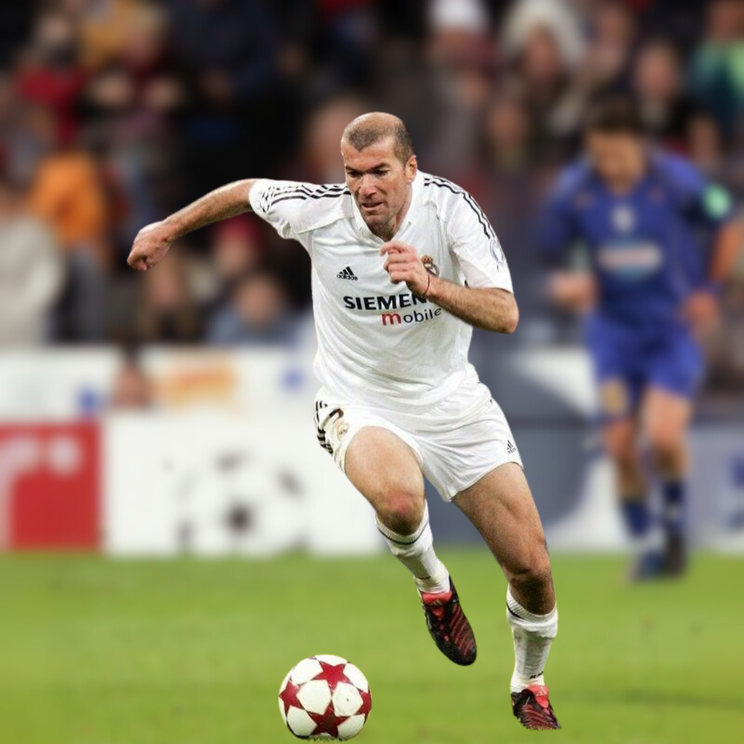 Maillot Zidane Real Madrid Domicile 2001/02 – vue 2